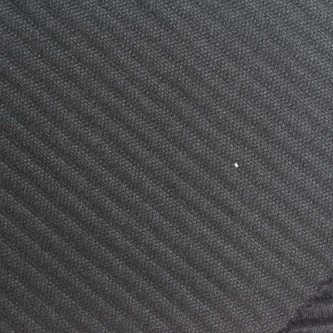 Black Ribbed Rib Knit, Polyester