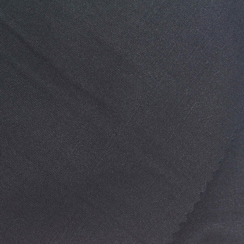 Black Linen-Look, Viscose-Poly