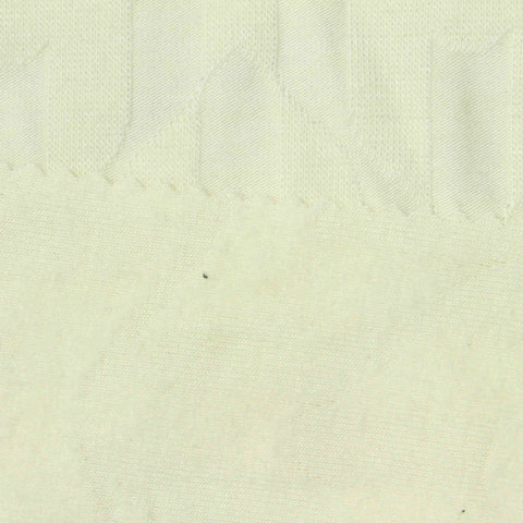 Cream Tone-on-Tone Square Jacquard, Viscose-Acrylic