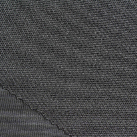 Polyester Stretch Warp Knit Fabric, 180 gsm, 150 cm — Grey, ref EF-253193