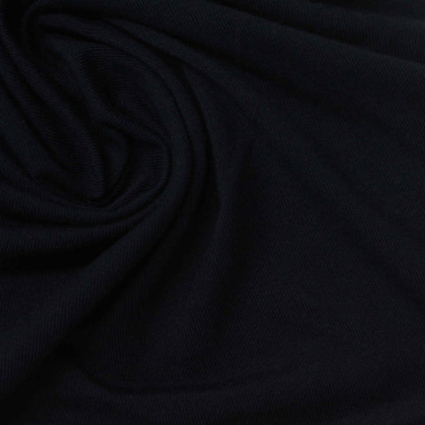 Black Jersey Knit, Modal