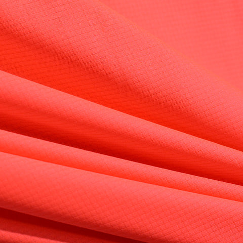 Jacquard Nylon Polyester Chunky Knit Fabric, 112 gsm, 150 cm — Red