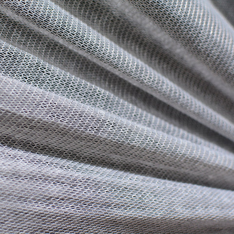 100% Polyester Chunky Knit Fabric, 101 gsm, 162 cm — Grey