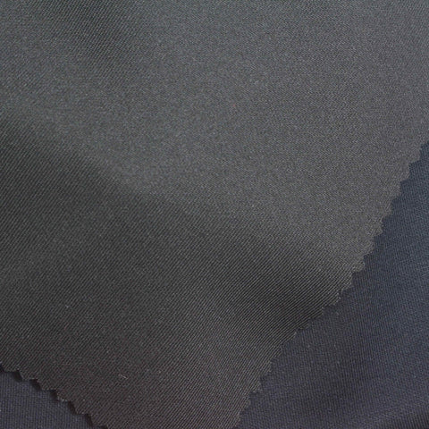 Polyester Modal Stretch Scuba Knit Fabric, 270 gsm, 165 cm — Navy