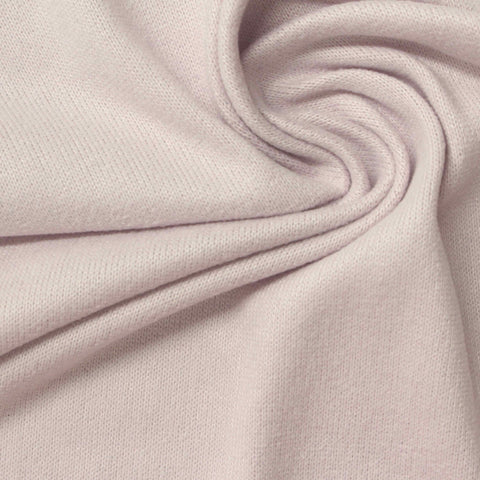 Brushed Polyester Stretch Jersey Knit Fabric, 170 gsm, 150 cm — Beige