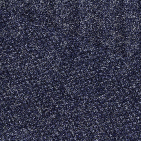 Blue Marl Rib Knit, 315 gsm