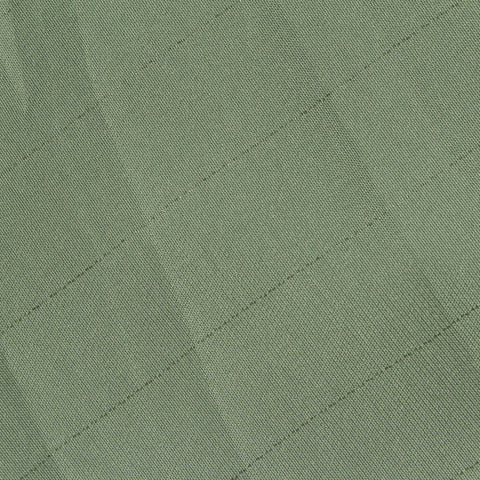 Green Vertical-Stripe Woven, Polyester