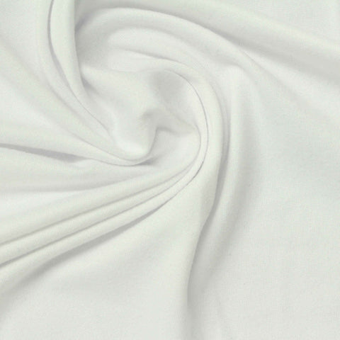 Off-White Brushed Milk Silk Knit, Polyester
