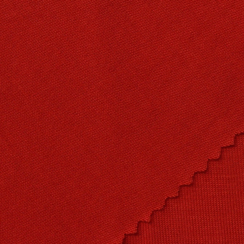 Viscose Stretch Jersey Knit Fabric, 184 gsm, 185 cm — Red
