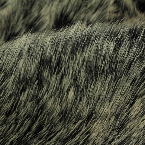 Animal Print Acrylic Polyester Knit Fabric, 1170 gsm, 185 cm — Khaki