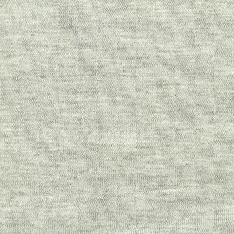 Light Grey Heathered-Marl Jersey Knit, Viscose, 247 gsm