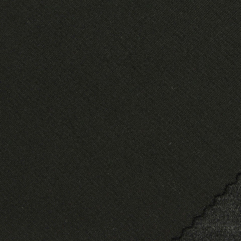 Dark Grey Heathered-Marl Scuba Knit, Polyester, 396 gsm