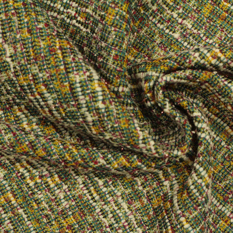 Green Marl Jacquard