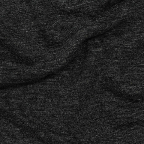 Dark Grey Marl Jersey Knit, Poly-Viscose, 294 gsm