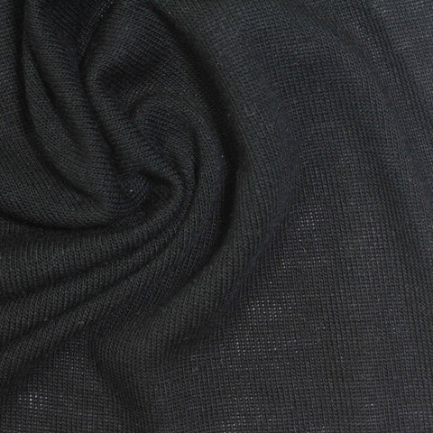 Dark Grey Marl Jersey Knit, Poly-Viscose, 200 gsm
