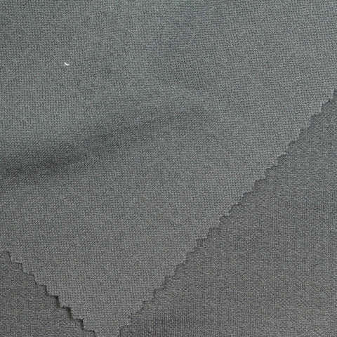 Grey Marl Interlock Knit, Polyester, 160 gsm, 166 cm