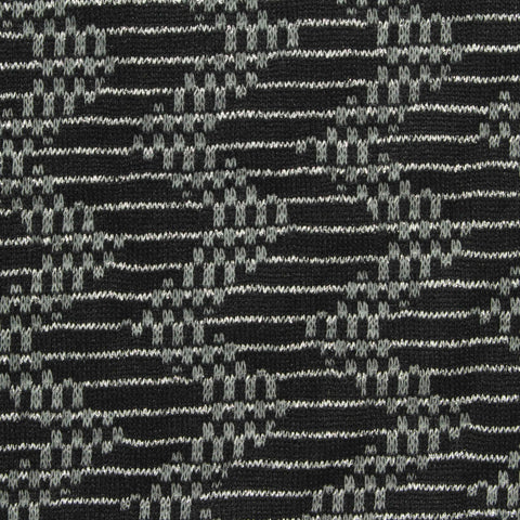 Black Stripes Jacquard, Polyester, 230 gsm
