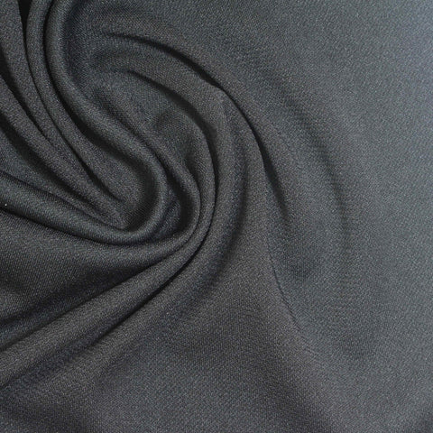 100% Polyester Interlock Knit Fabric, 165 gsm, 160 cm — Grey