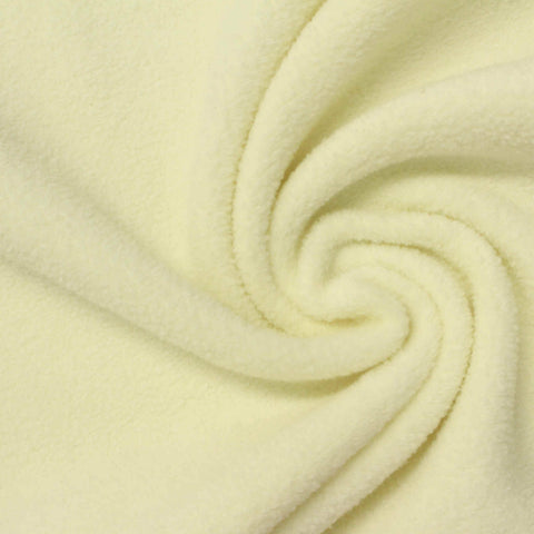 100% Polyester Fleece Fabric, 240 gsm, 150 cm — Khaki