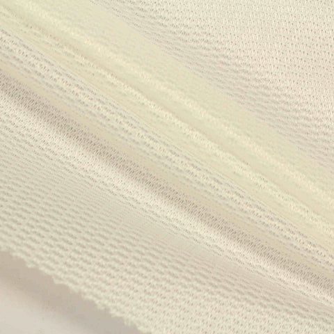 100% Polyester Mesh Fabric, 130 gsm, 155 cm — Beige