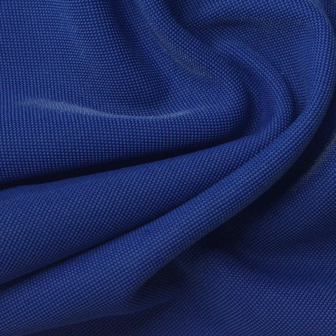 Royal Blue Interlock Knit, Polyester
