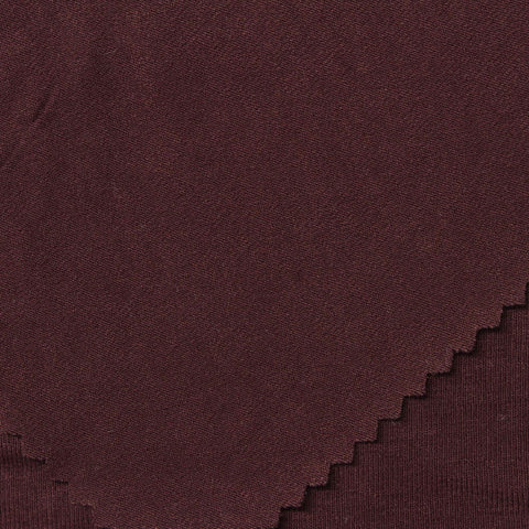 Viscose Stretch Jersey Knit Fabric, 260 gsm, 158 cm — Brown