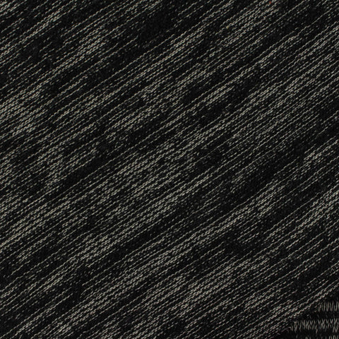 Black Marl Chunky Knit, Poly-Acrylic, 285 gsm