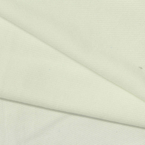Tencel Lyocell Polyester Stretch French Terry Fabric, 288 gsm — White