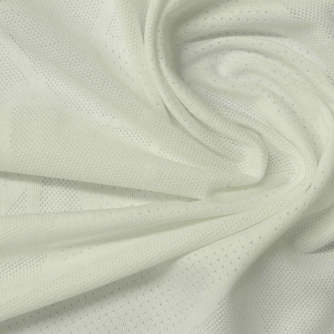 Beige Tone-on-Tone Jersey Knit, Polyester, 160 gsm