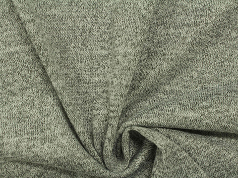 Heathered Green Marl Chunky Knit, Viscose