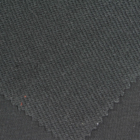 Cotton Polyester French Terry Fabric, 307 gsm, 160 cm — Grey