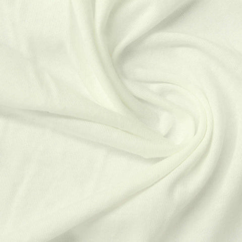 100% Cotton Jersey Knit Fabric, 142 gsm, 155 cm — Beige