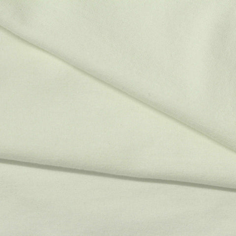 Viscose Nylon Stretch Ponte Knit Fabric, 340 gsm, 160 cm — Green, ref EF-257384