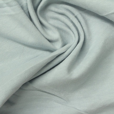 Cotton Stretch Jersey Knit Fabric, 180 gsm, 165 cm — Blue