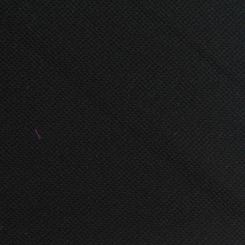 Polyester Stretch Knit Fabric, 320 gsm, 160 cm — Black