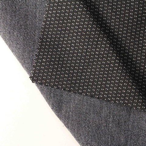 White Dot Jacquard, Polyester, 308 gsm