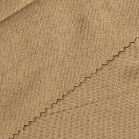 Polyester Stretch Ponte Knit Fabric, 265 gsm, 168 cm — Khaki