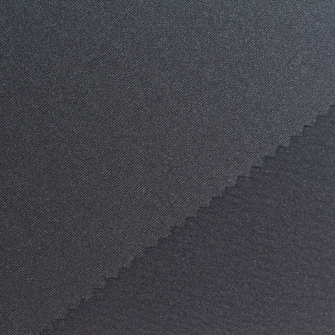 Black Textured Faux Suede, Polyester