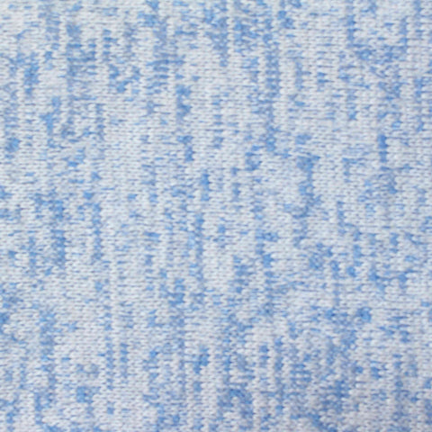 Blue Marl Chunky Knit, Viscose-Poly, 170 gsm