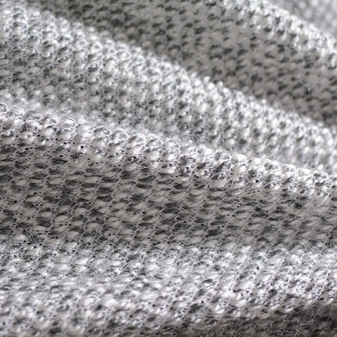 Grey Marl Chunky Knit, Poly-Acrylic