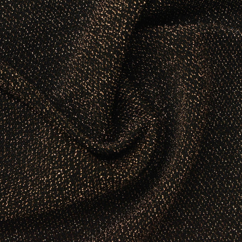 Black Marl Knit, 180 gsm