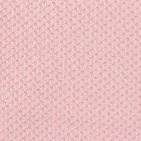 Light Pink Waffle Knit, Polyester
