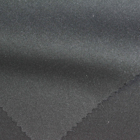 Charcoal Textured Crepe, Polyester