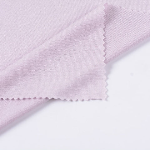 100% Viscose Jersey Knit Fabric, 133 gsm, 160 cm — Purple