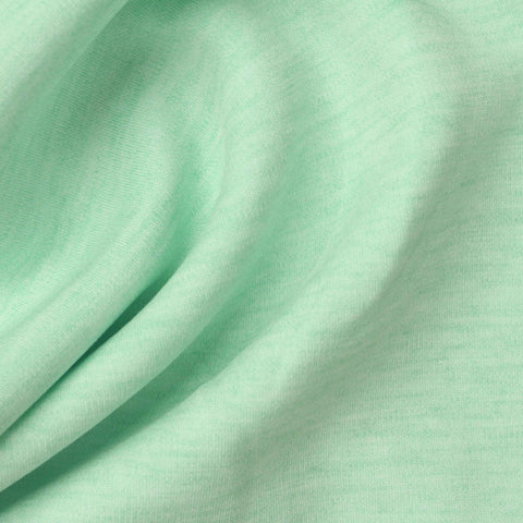 Polyester Tencel Lyocell Stretch Scuba Knit Fabric, 360 gsm, 160 cm — Green