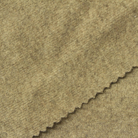 Heathered Brown Marl Rib Knit, Polyester