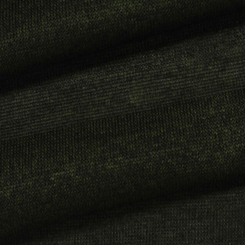 Dark Green Heather Chunky Knit, Polyester