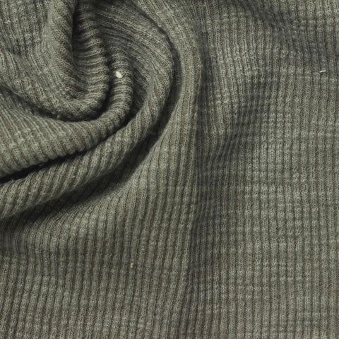Polyester Cotton Stretch Jersey Knit Fabric, 230 gsm, 160 cm — Khaki