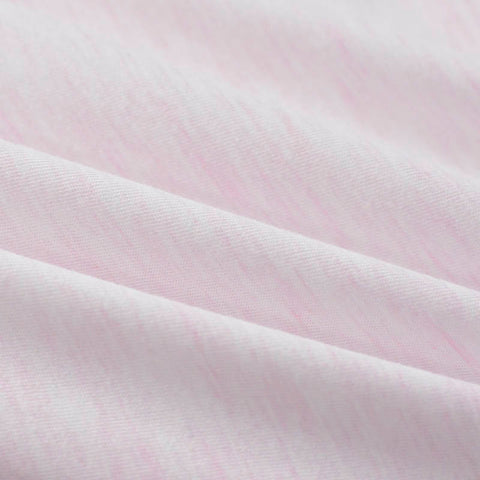 Light Purple Marl Jersey Knit, Cotton-Poly