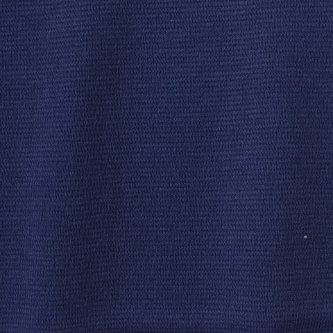 Navy Rib Knit, Cotton